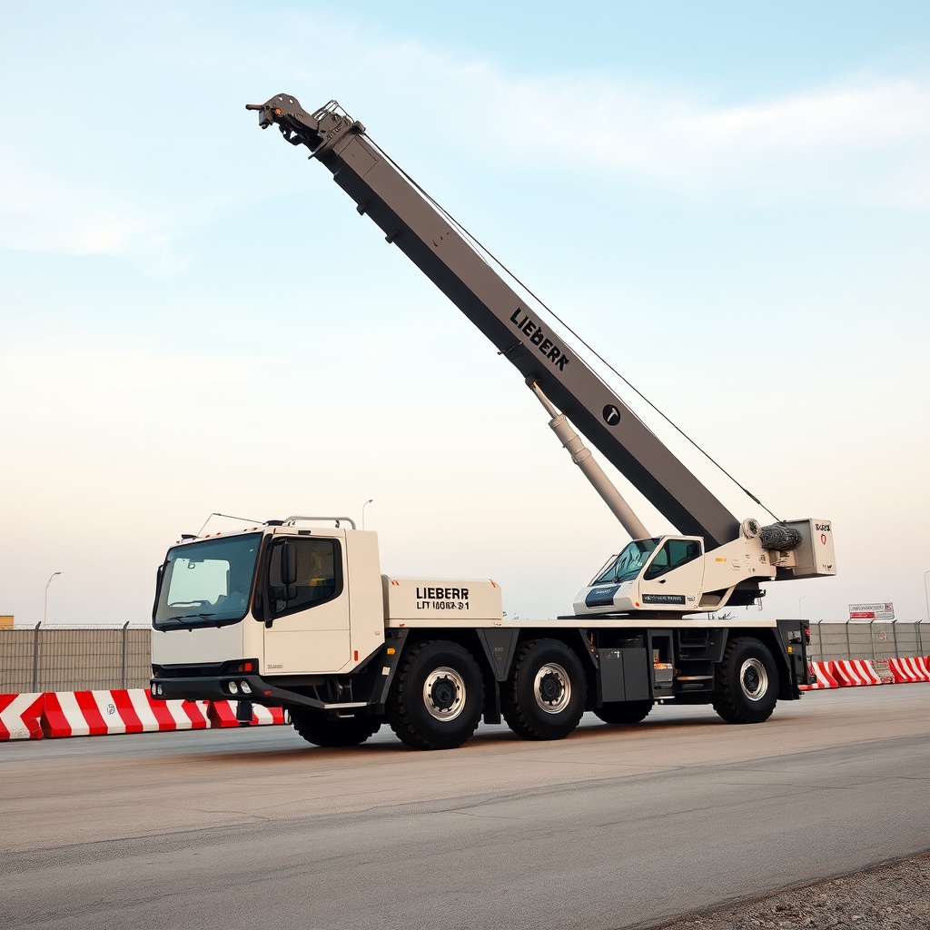 A Liebherr LTM 1055-3