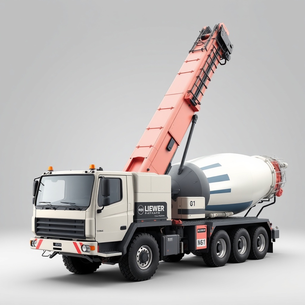 Yan yana duran iki vinç: Solda Terex AC 100/4L